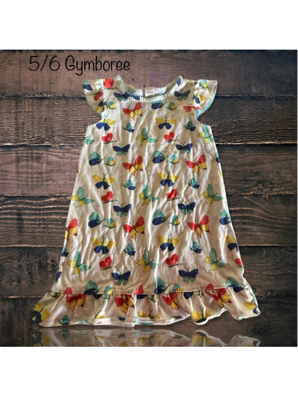 5/6 Gymboree Butterfly Nightgown
